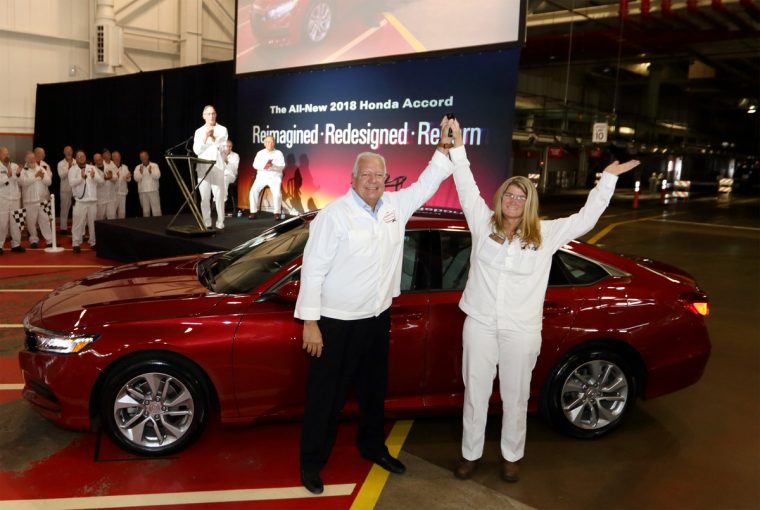 Honda Marysville Assembly Plant 2018 Honda Accord