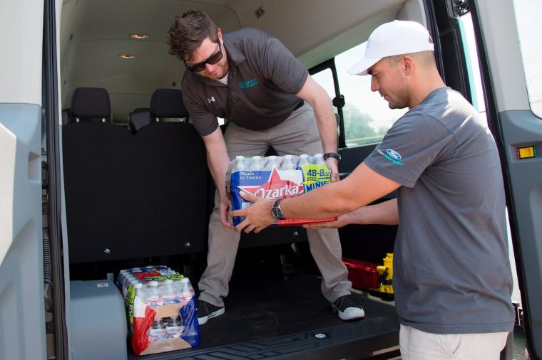 Ford Chariot Hurricane Harvey Efforts