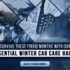 winter car care banner tips hub