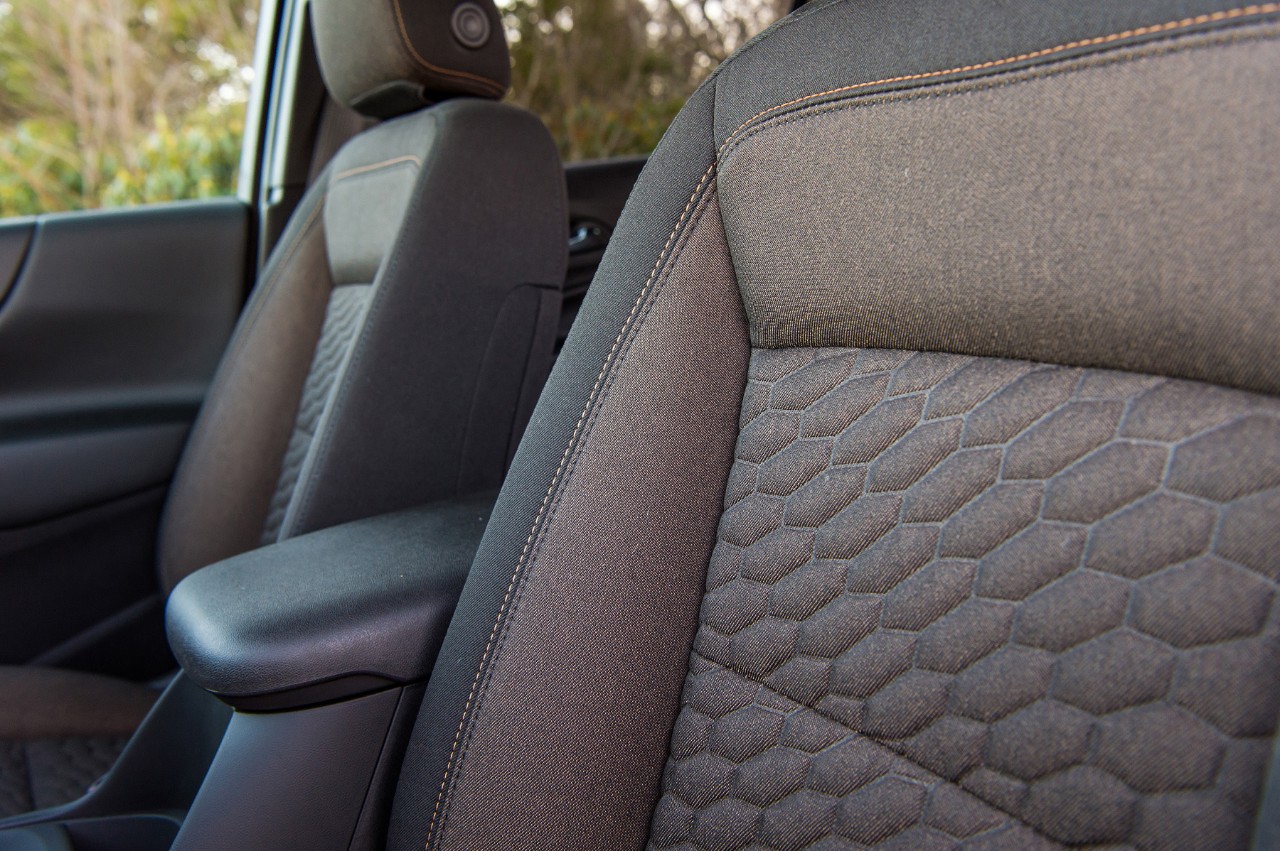 2018 Chevrolet Equinox denim-like stain-resistant interior