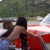 KUWTK Kardashian Car Moments Kim Khloe Pushing Car