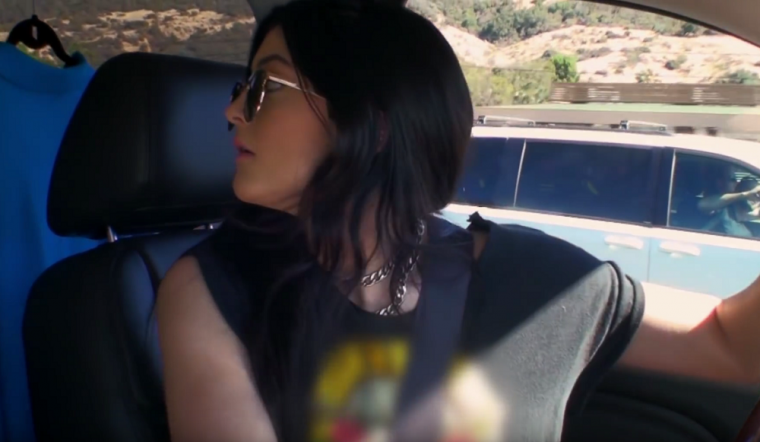 KUWTK Kardashian Car Moments Kylie Caitlyn Paparazzi