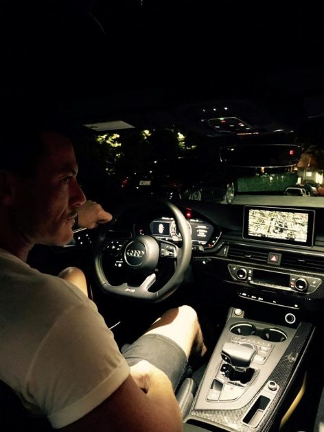 Luke Evans Audi