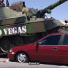 Marshawn Lynch Beast Mode No Script Tank Crushing Car