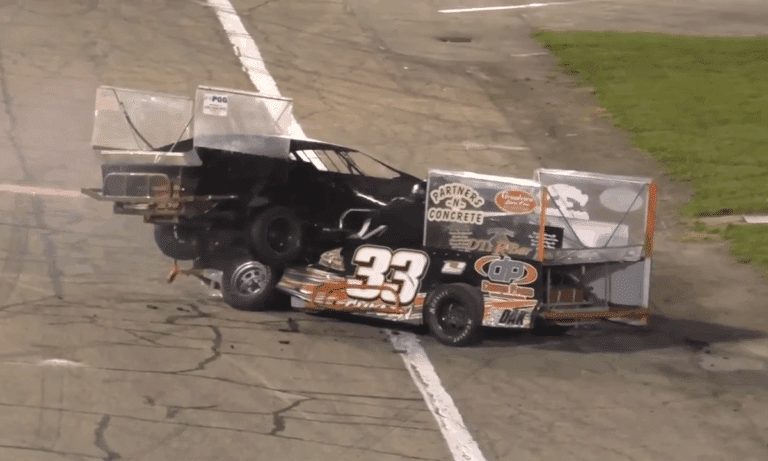 Racecar Drivers Get in a Fist Fight After Collision on the Anderson ...