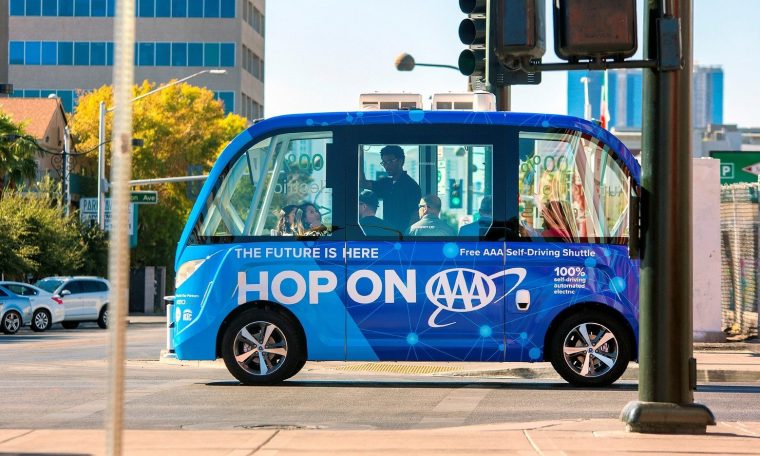 AAA Self-Driving Vegas Bus