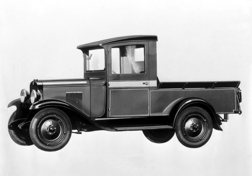 1929 Chevrolet half-ton Light Delivery Pickup with 194-cubic-inch (3.2L) overhead-valve inline six-cylinder engine.