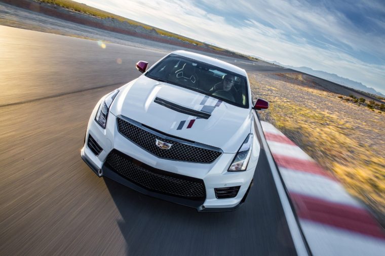 Cadillac celebrates its record-breaking return to endurance racing with The Championship edition of all three of its high-performance models – the 2018 Cadillac ATS-V coupe and sedan, and the 2018 Cadillac CTS-V super sedan.