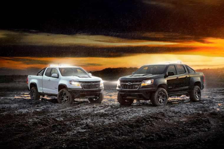 2018 Colorado ZR2 Dusk and ZR2 Midnight Editions