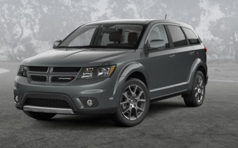 2018 Dodge Journey Grey body color paint