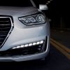 2018 Genesis G90 luxury sedan overview details trim features grille fascia