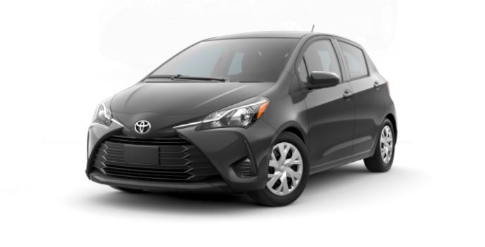 2018 Toyota Yaris gray metallic body color