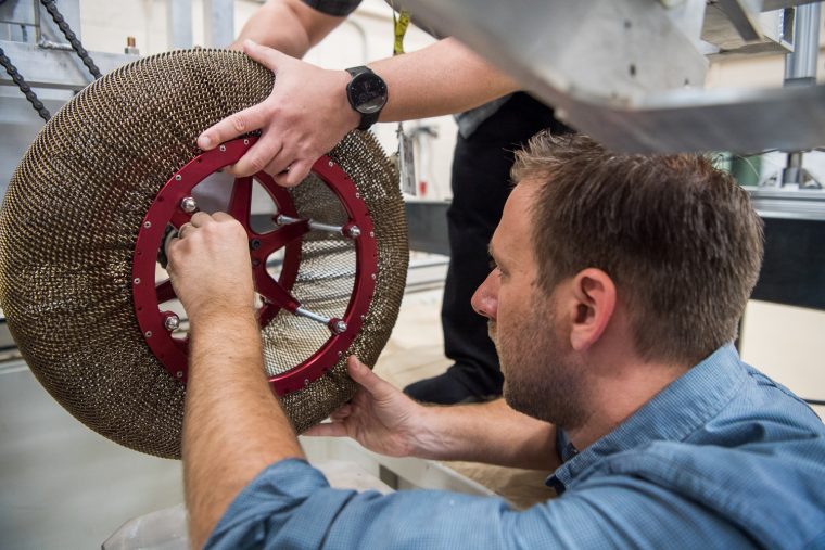 NASA Spring rover tires