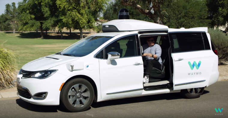 Waymo minivans 100% self-driving