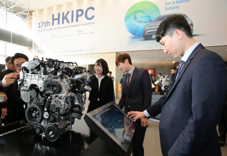 Hyundai future powertrain Smart Stream photo debut