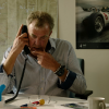 Jeremy Clarkson on the phone