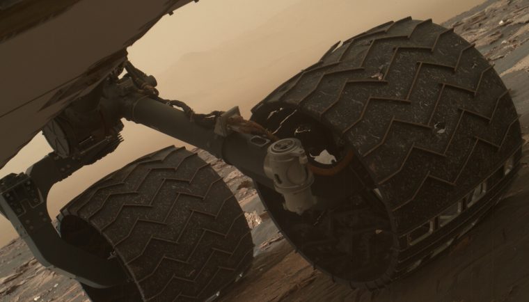 Curiosity Rover solid aluminum Wheel