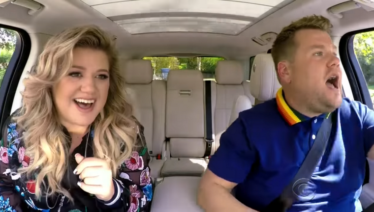 Kelly Clarkson Promotes Her New Album Meaning Of Life On James Corden S Carpool Karaoke The News Wheel