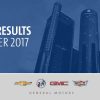 General Motors October 2017 sales