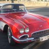 1961 Chevrolet C1 Corvette Convertible red