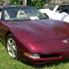 2004 Chevrolet C5 Corvette 50th Anniversary maroon