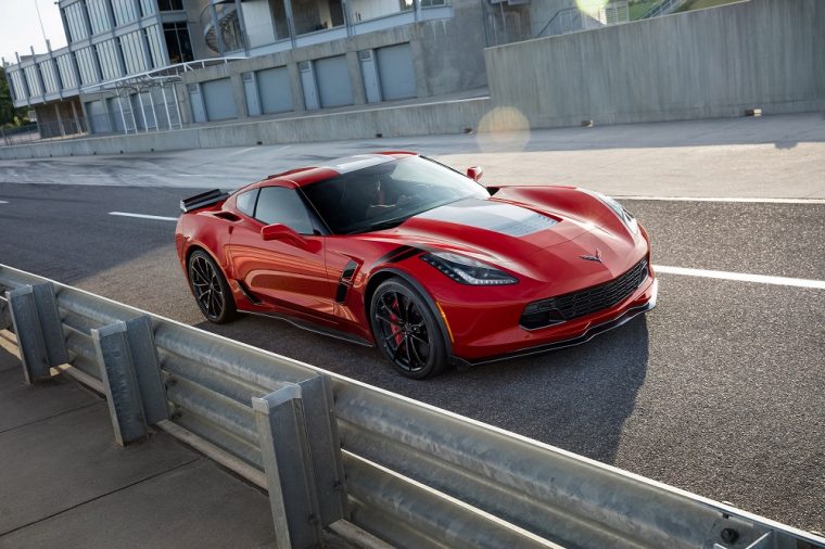 2018 Chevrolet C7 Corvette Grand Sport red