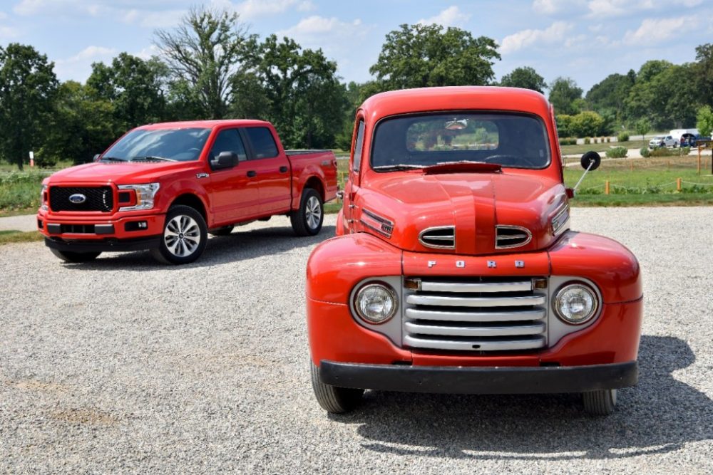 2018 Ford F-150 pickup truck overview specs details history centennial anniversary 100 years