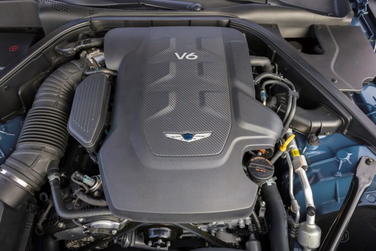 2018 Genesis G80 Sport sedan model overview details interior engine motor performance