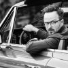 Aaron Paul drives a classic car Ford Shelby Cobra Instagram