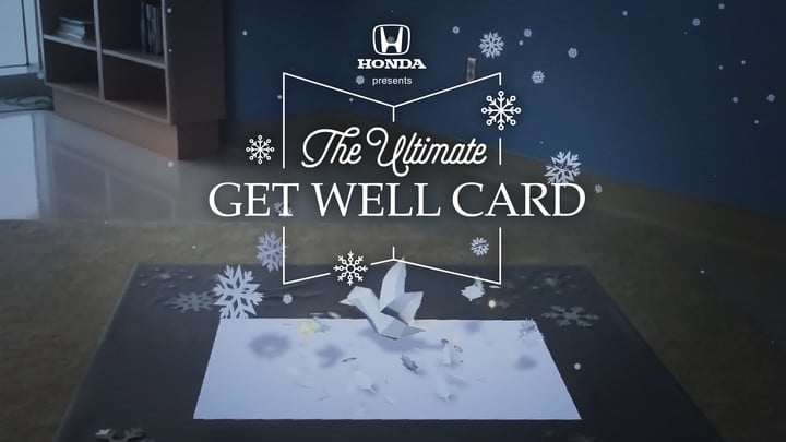 Honda Get Well Card