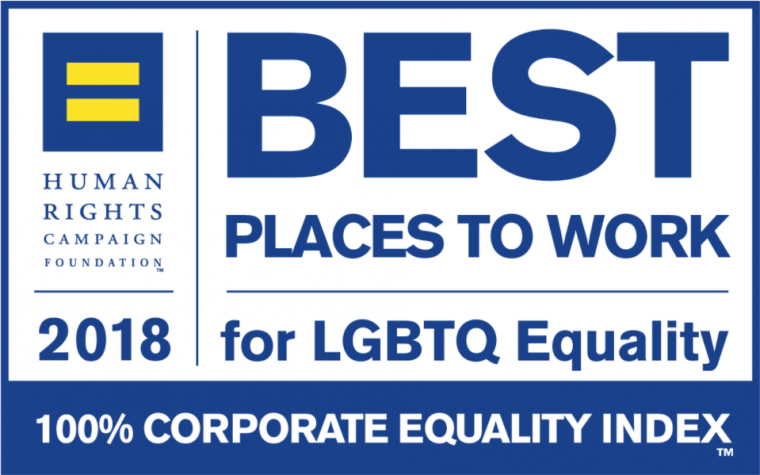 Human Rights Campaign 2018 Best Places to Work Corporate Equality Index