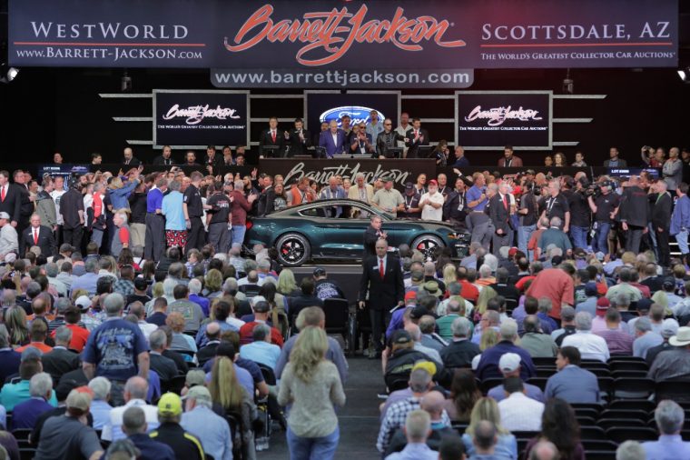 2019 Mustang Bullitt Prototype at Barrett-Jackson Scottsdale