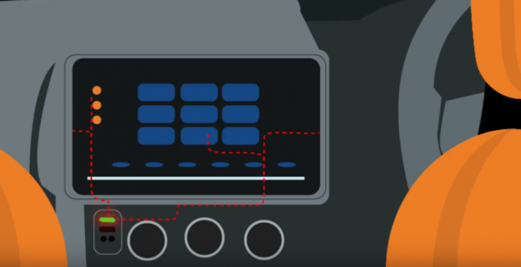 cybersecurity infotainment screen