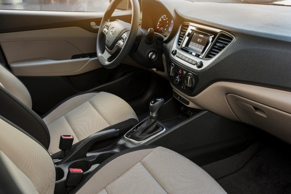 2018 Hyundai Accent overview compact car specs information features interior photo dashboard