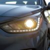 2018 Hyundai Accent overview subcompact car model features specs exterior photo headlight