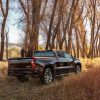 The all-new 2019 Silverado High Country features an exclusive front grille design with two-tone chrome and bronze finish and body-color accents, plus chrome assist steps from wheel to wheel. It also includes the power up/down tailgate as standard equipment.