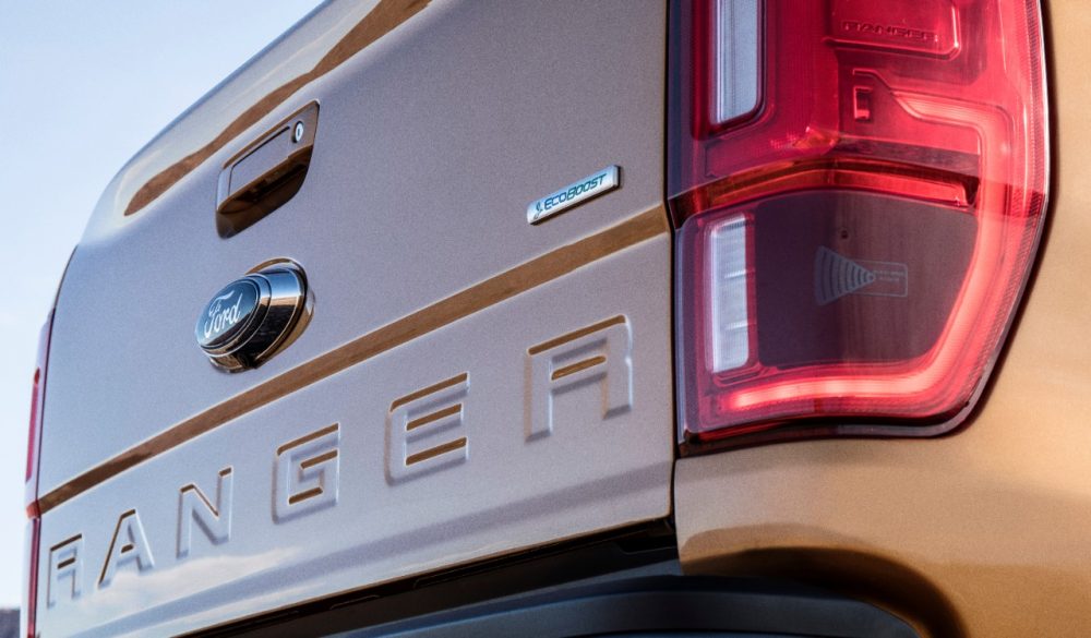 2019 Ford Ranger tailgate