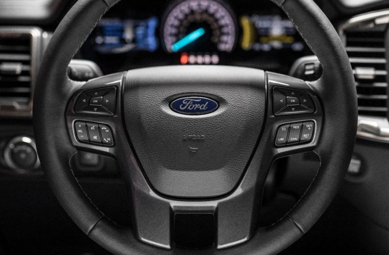 2019 Ford Ranger steering wheel