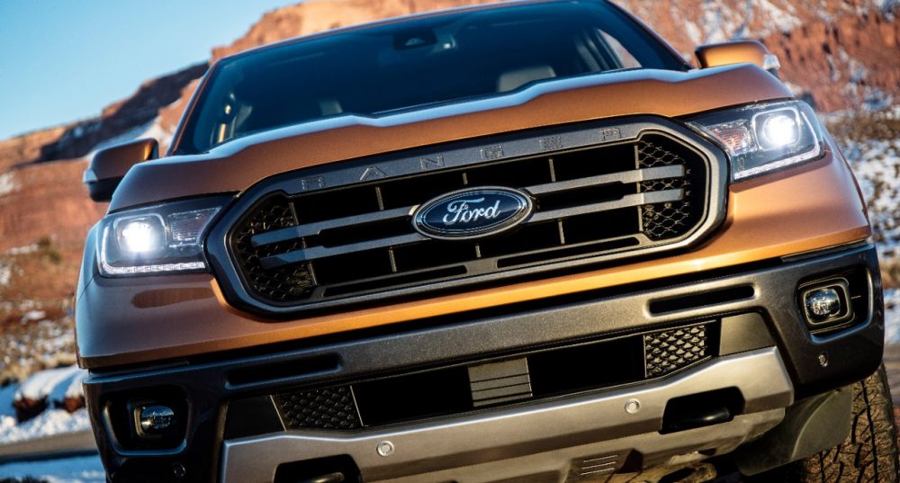 New Ford Ranger grille | Next-Gen Ford Ranger Reportedly Getting Plug-In Hybrid