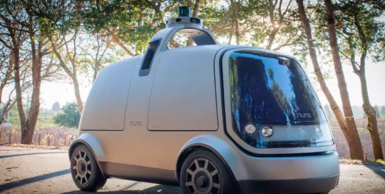 nuro self-driving delivery car