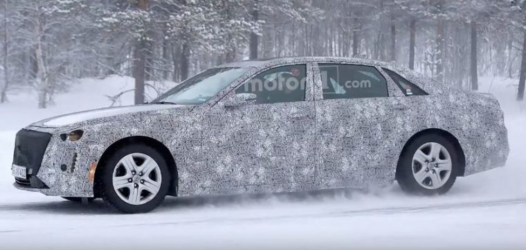 spy shots 2019 Cadillac CT6 