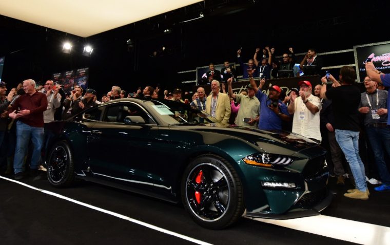 Lot # 3005 2019 Mustang Bullitt VIN 001