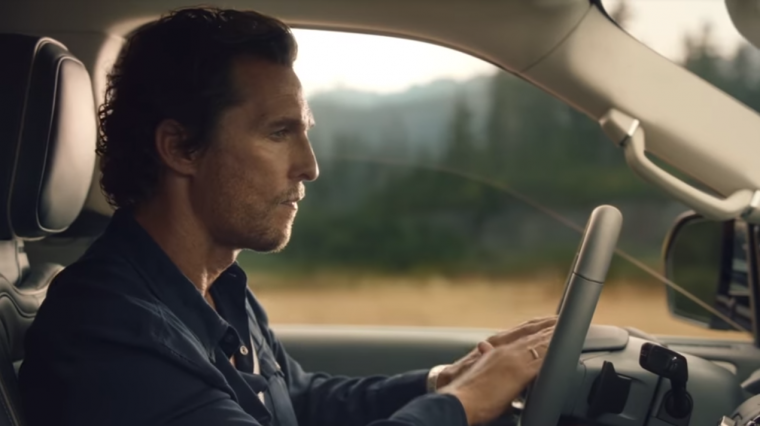 Matthew McConaughey Lincoln Navigator