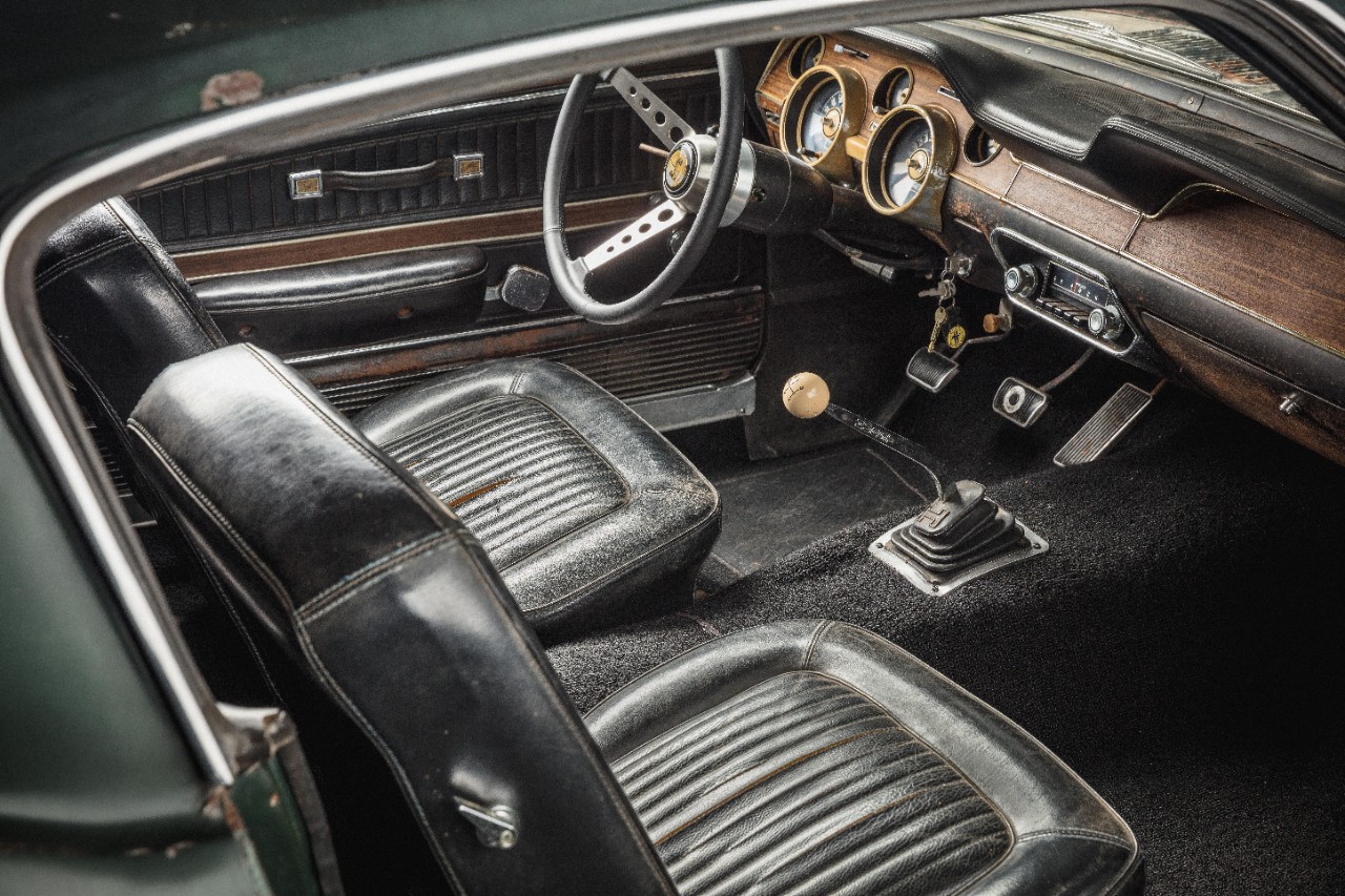 1968 Ford Mustang GT Bullitt interior