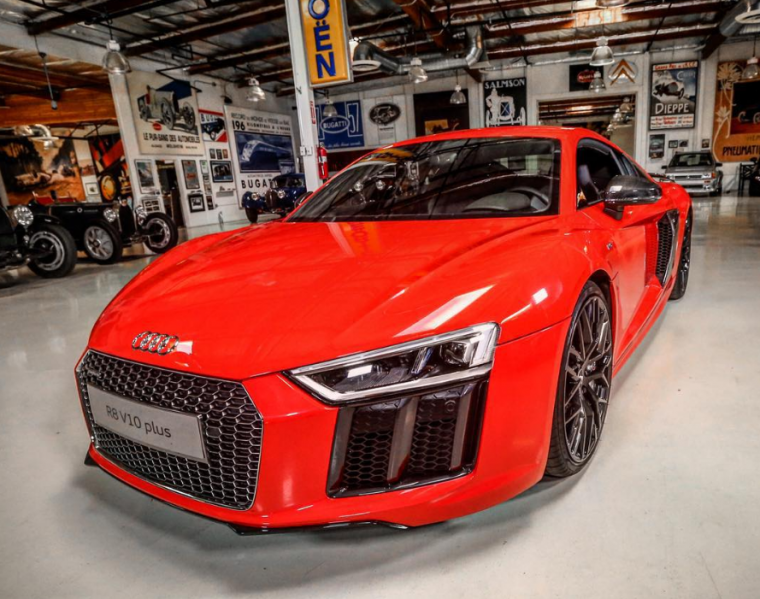 Jay Leno Audi R8