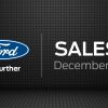 Ford December 2017 sales