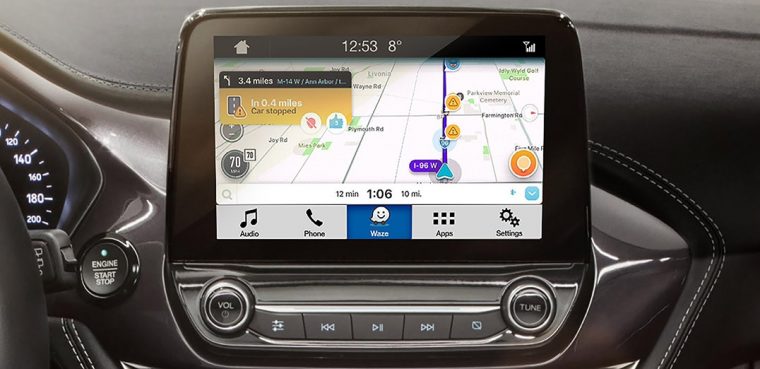 Ford SYNC 3 Waze integration with SmartDeviceLink