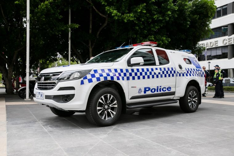 Victoria Police Holden Van Based on Colorado