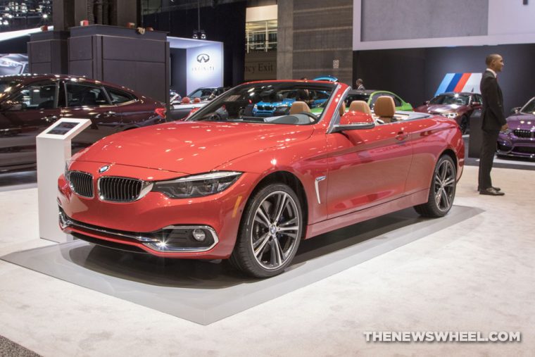 2018 BMW 440i Convertible 4 Series Chicago Auto Show CAS