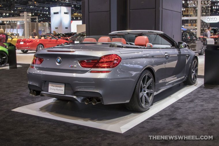 2018 BMW M6 Convertible Chicago Auto Show CAS